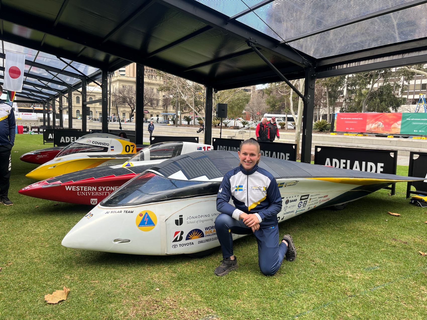 Matilda Svensson Duric, Team Manager i JU Solar Team.