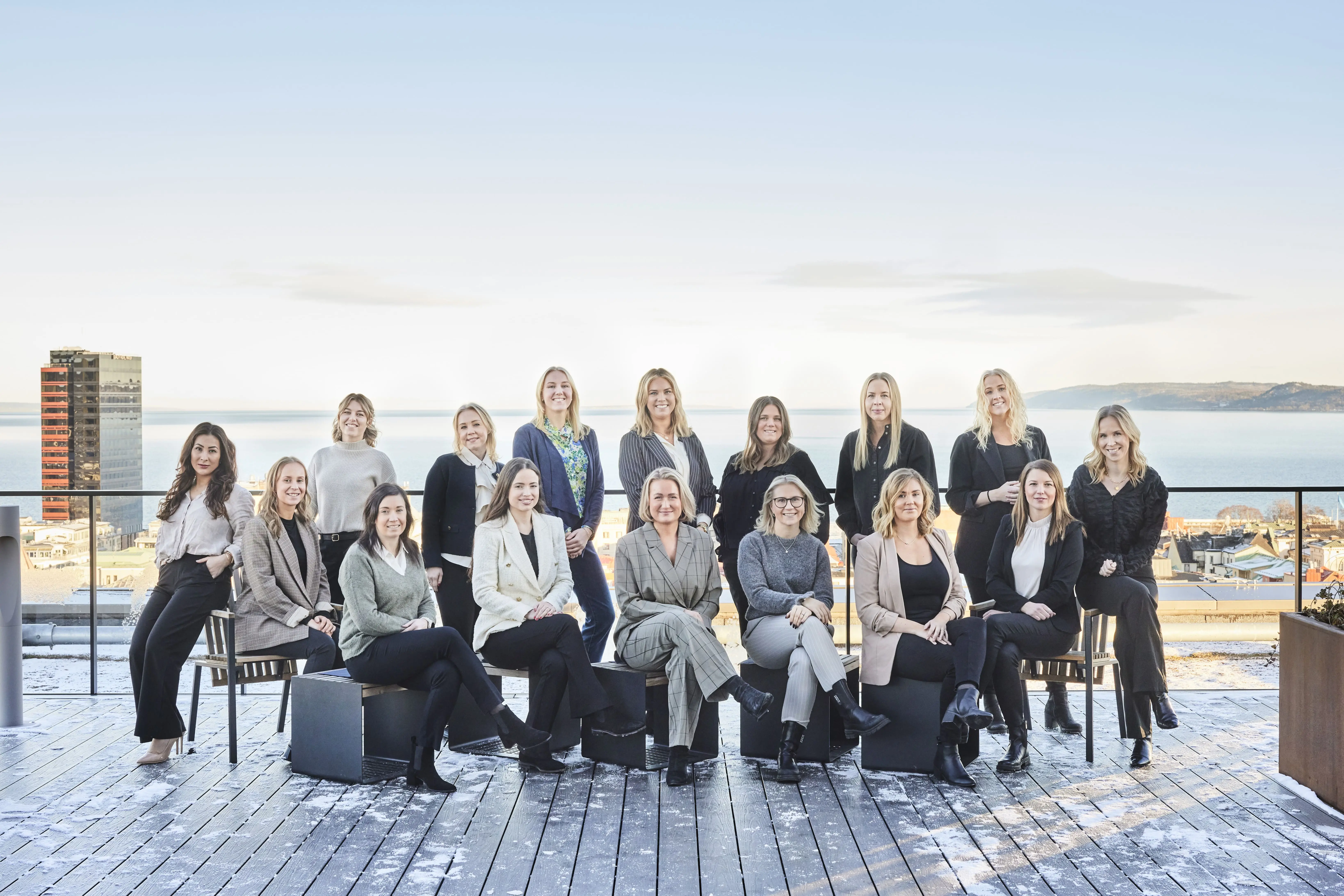 Alla de 20 nominerade i Årets Unga Ledande Kvinna