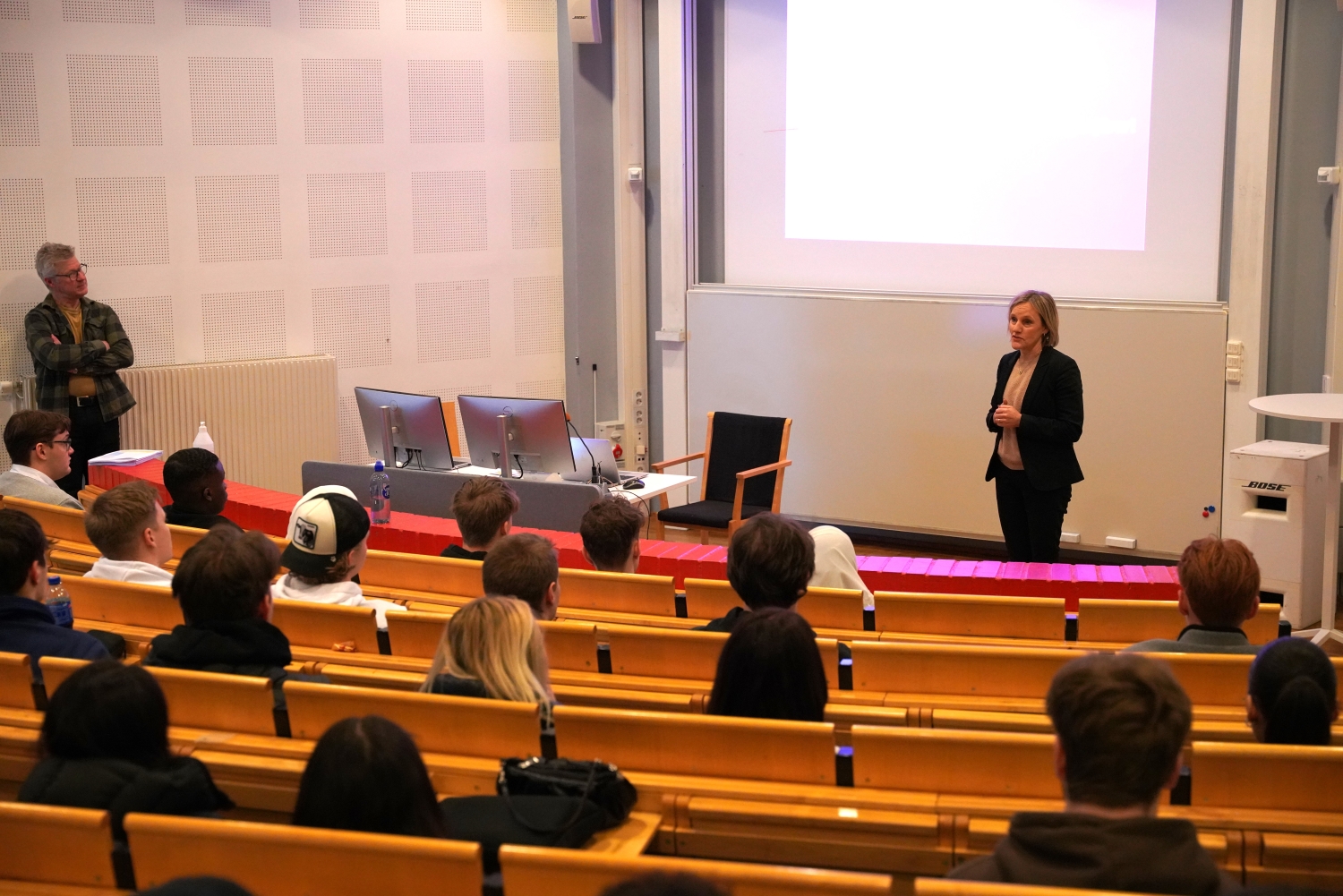 Studenter på Tekniska Högskolan.