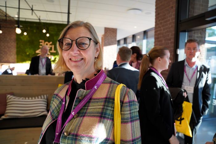 Anna Gillek, Regional Director for Jönköping County at the Confederation of Swedish Enterprise, was one of the attendees who came to celebrate family entrepreneurship.